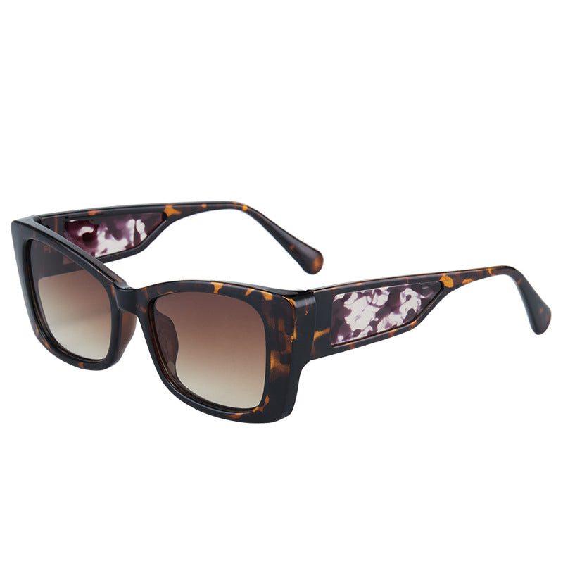 Europe and the United States cross-border sunglasses leopard print fashion men and women with the same type of anti ultraviolet sunglasses wholesale manufacturers