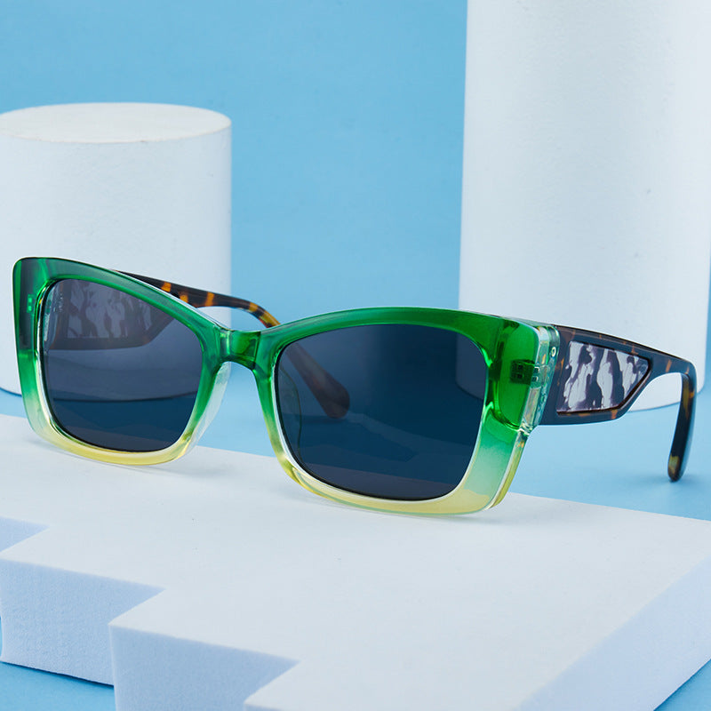 Europe and the United States cross-border sunglasses leopard print fashion men and women with the same type of anti ultraviolet sunglasses wholesale manufacturers