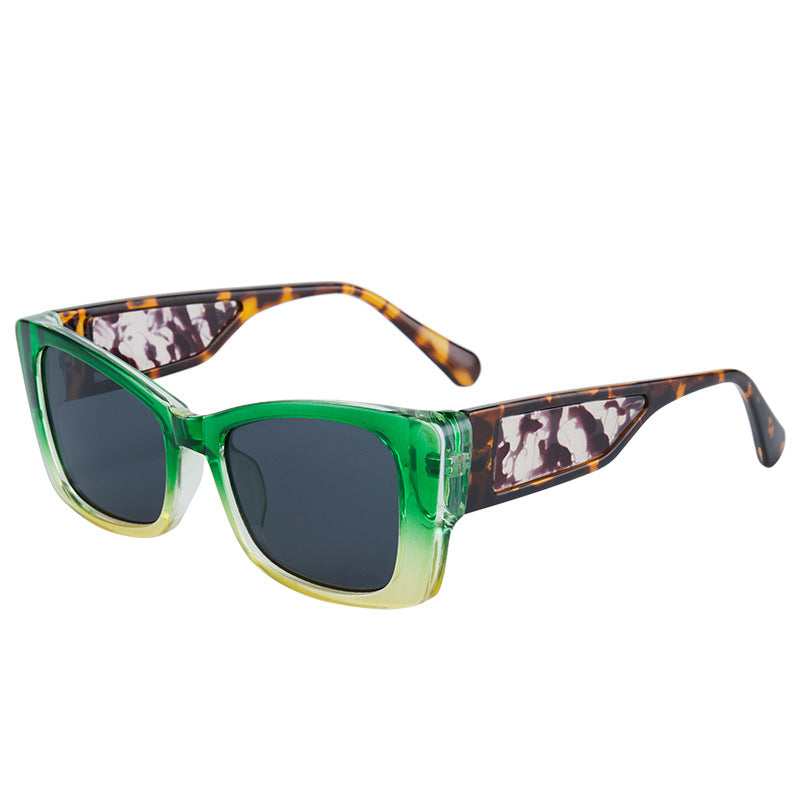 Europe and the United States cross-border sunglasses leopard print fashion men and women with the same type of anti ultraviolet sunglasses wholesale manufacturers
