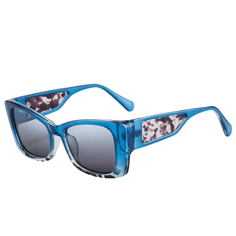 Europe and the United States cross-border sunglasses leopard print fashion men and women with the same type of anti ultraviolet sunglasses wholesale manufacturers